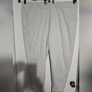 Eddie Bauer Snow Lodge Faux Shearling-Lined Joggers Gray Women Plus Size 3X NWT